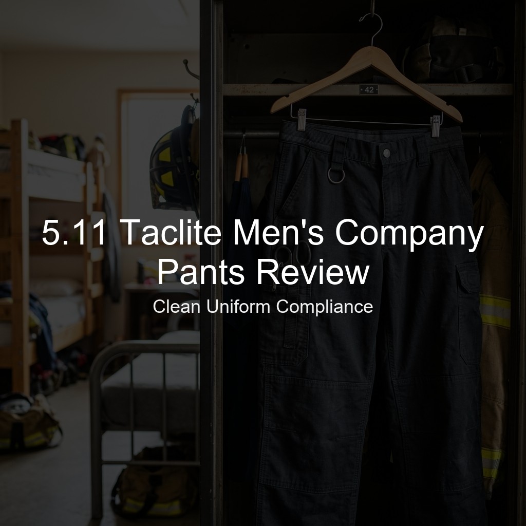 5.11 Taclite Men's Company Pants Review: Clean Uniform Compliance