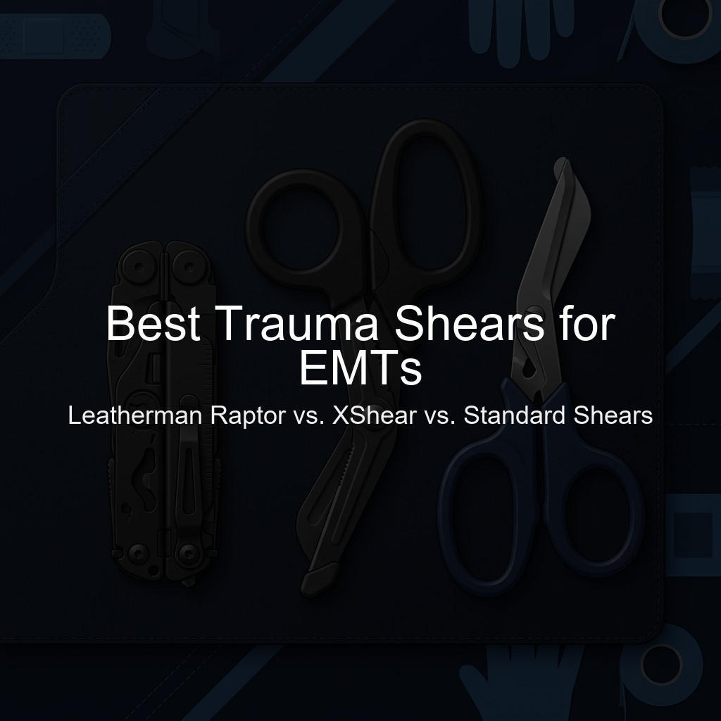 Best Trauma Shears for EMTs: Raptor vs. XShear