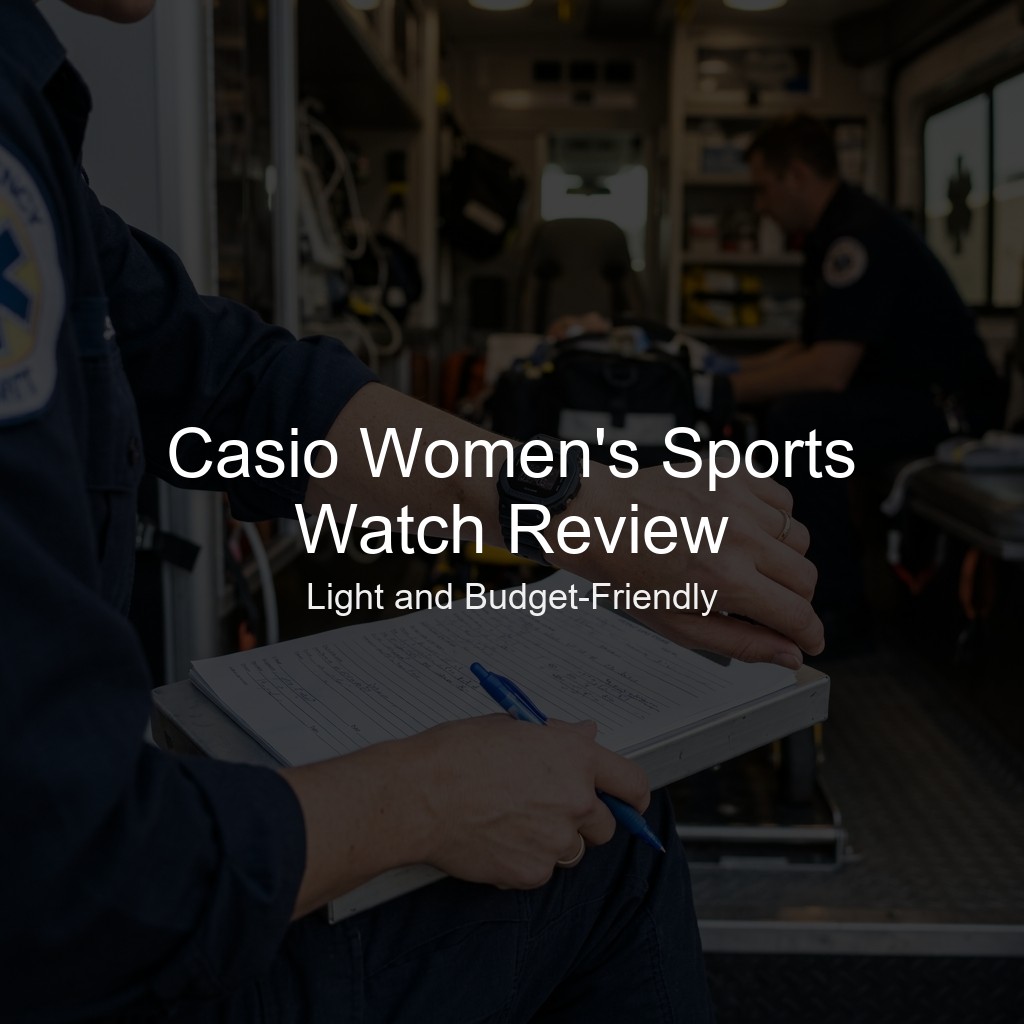 Casio Women's Sports Watch Review: Light and Budget-Friendly