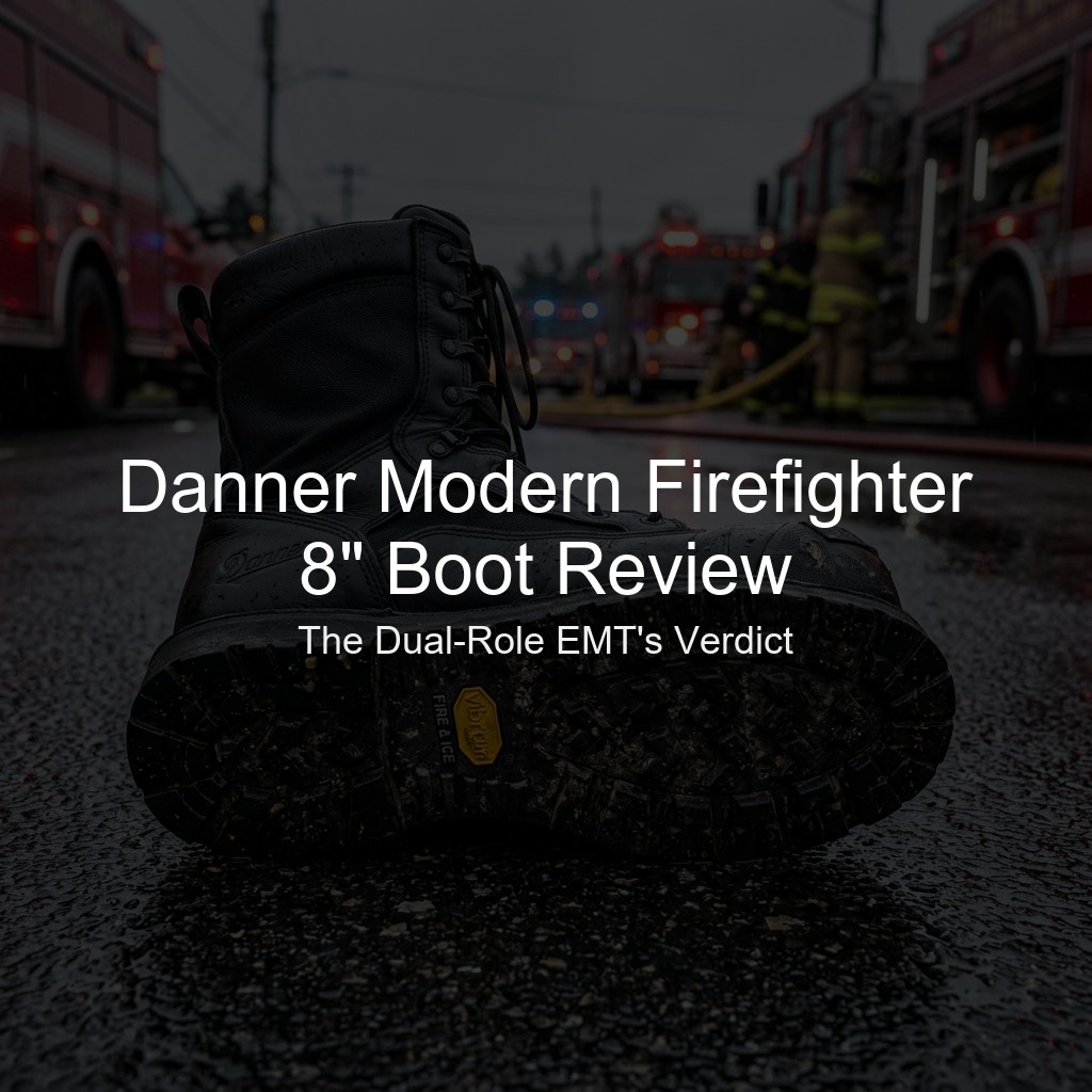 Danner Modern Firefighter 8" Boot Review: The Dual-Role EMT's Verdict