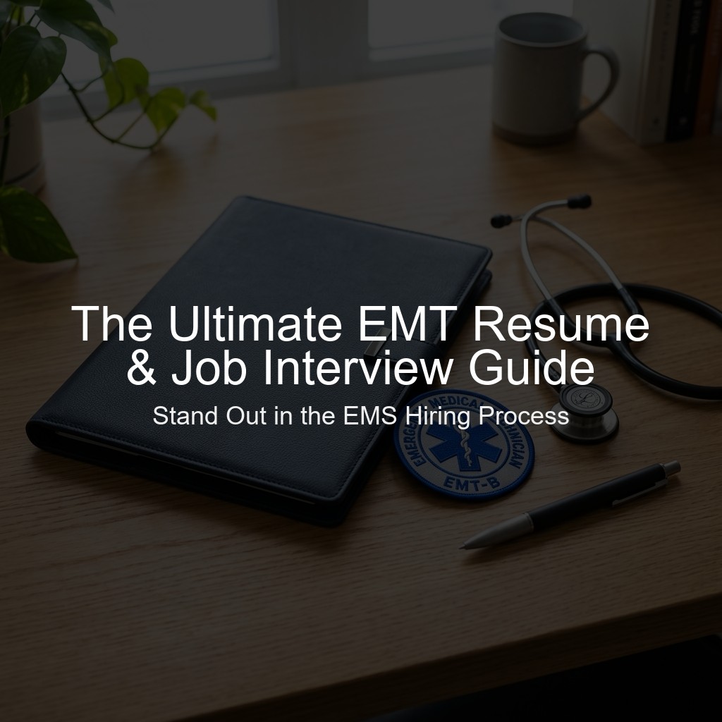 The Ultimate EMT Resume & Job Interview Guide