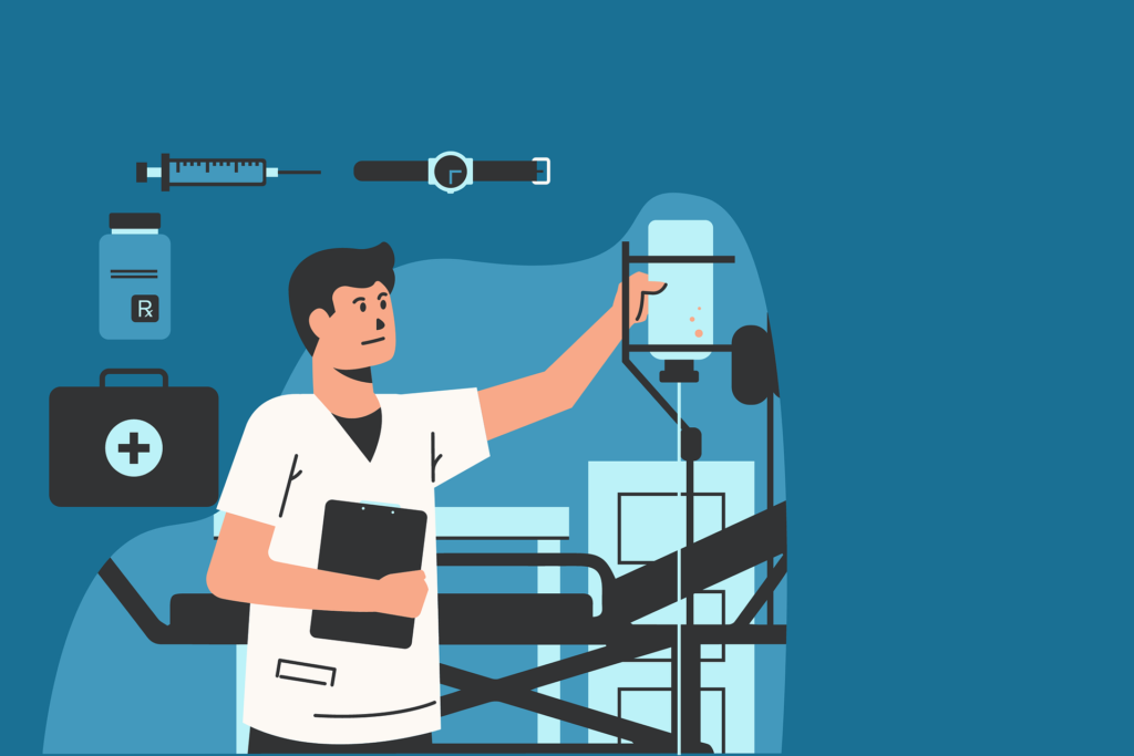 Emergency room technician duties and responsibilities illustration