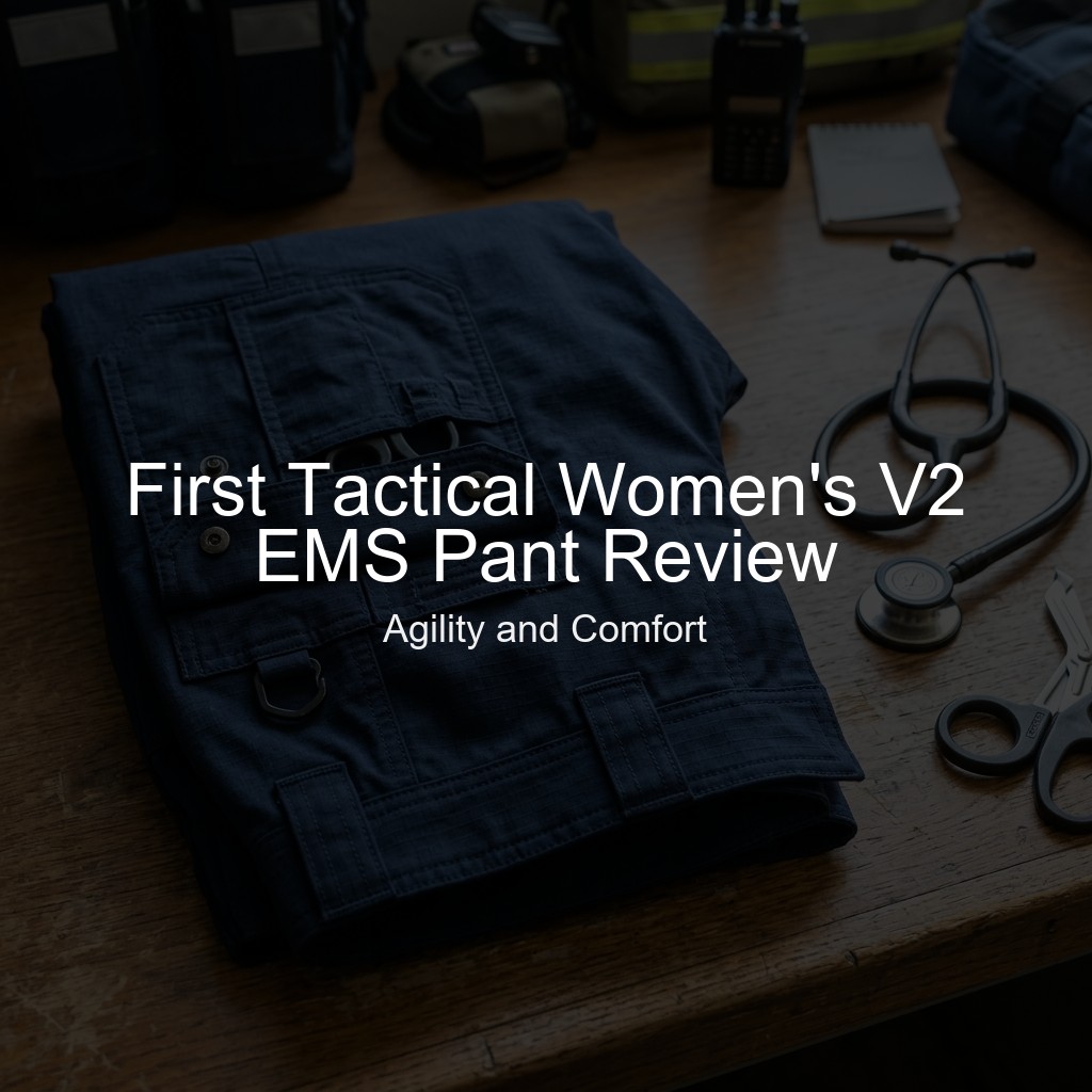 First Tactical Women's V2 EMS Pant Review: Agility and Comfort