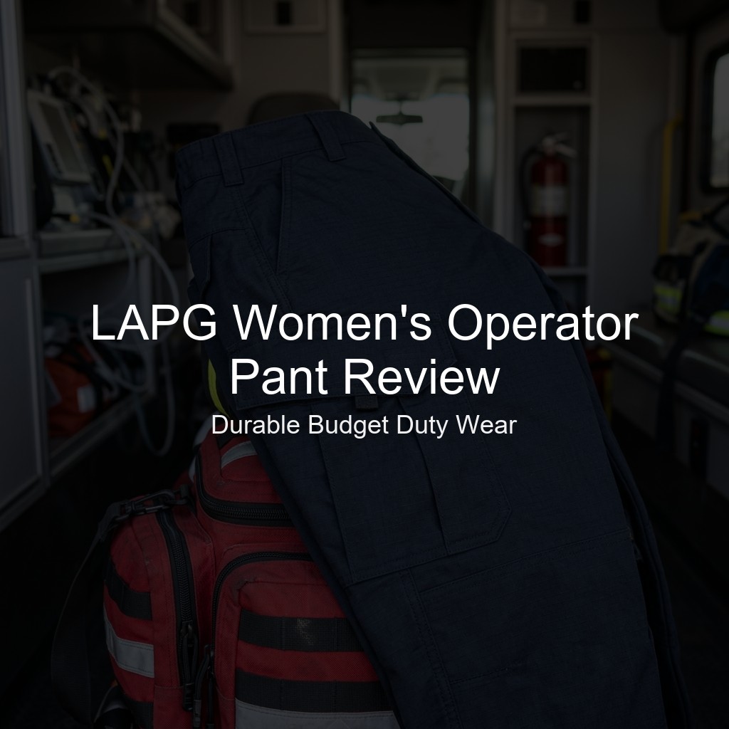 LAPG Women's Operator Pant Review: Durable Budget Duty Wear