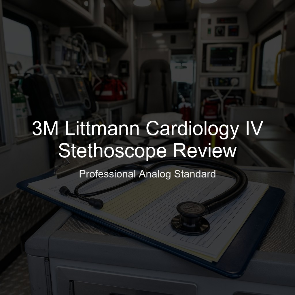 3M Littmann Cardiology IV Stethoscope Review: Professional Analog Standard