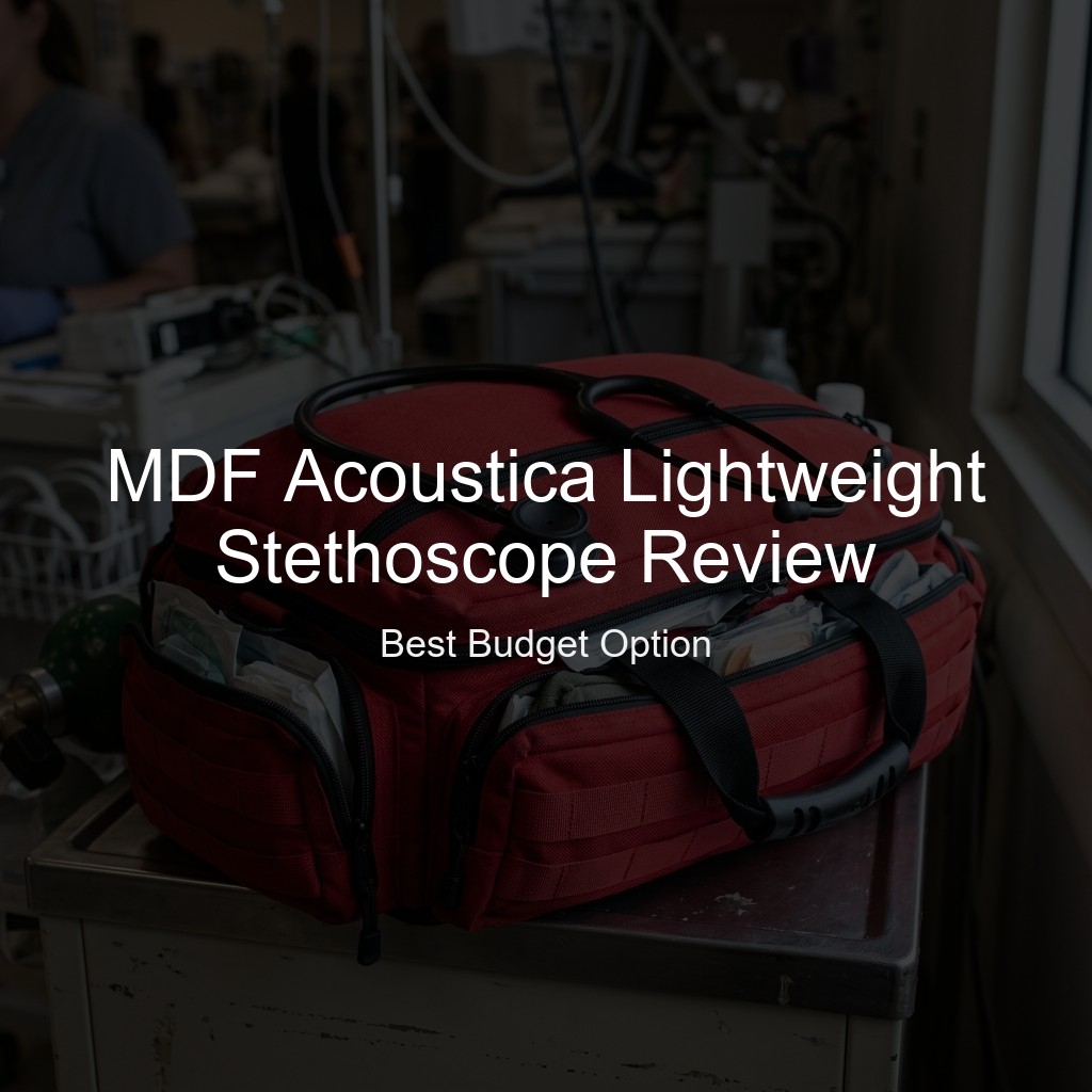 MDF Acoustica Lightweight Stethoscope Review: Best Budget Option