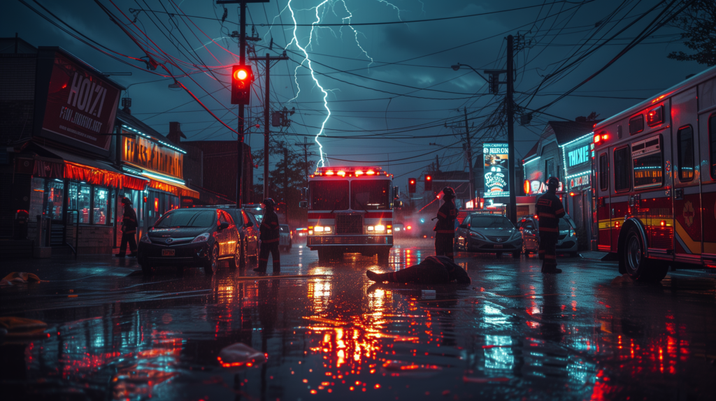 Emergency scene safety for EMS responders