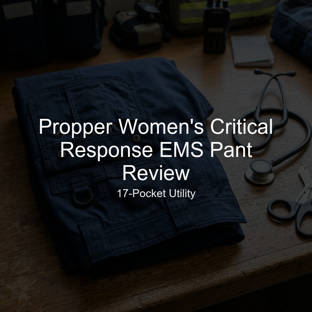 Propper Women's Critical Response EMS Pant Review: 17-Pocket Utility
