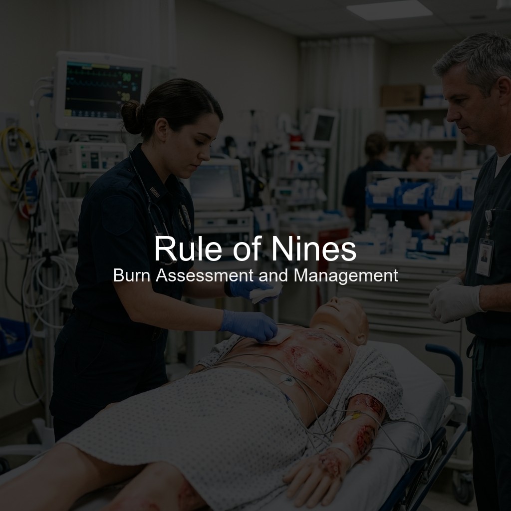 Rule of Nines for EMTs: Burn Assessment and Management