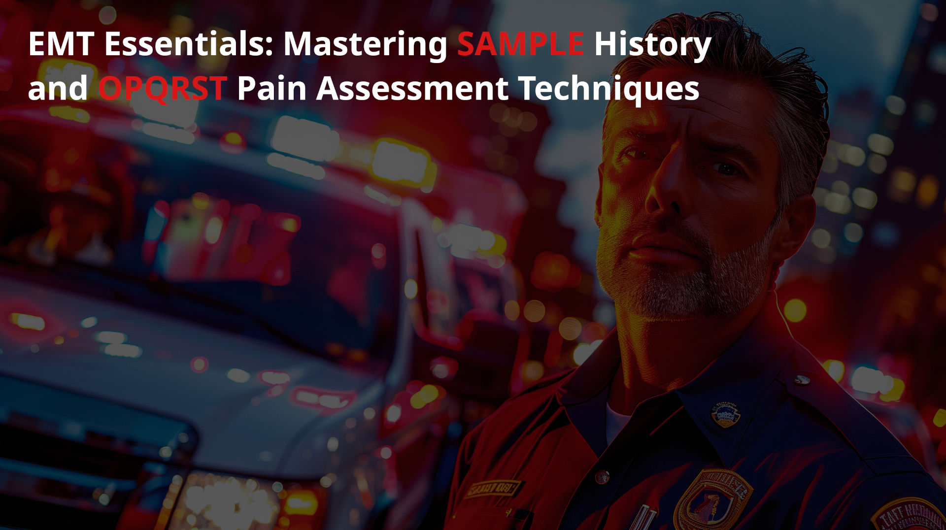 SAMPLE History and OPQRST: The EMT Patient Assessment Guide