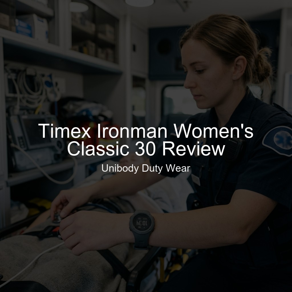 Timex Ironman Women's Classic 30 Review: Unibody Duty Wear