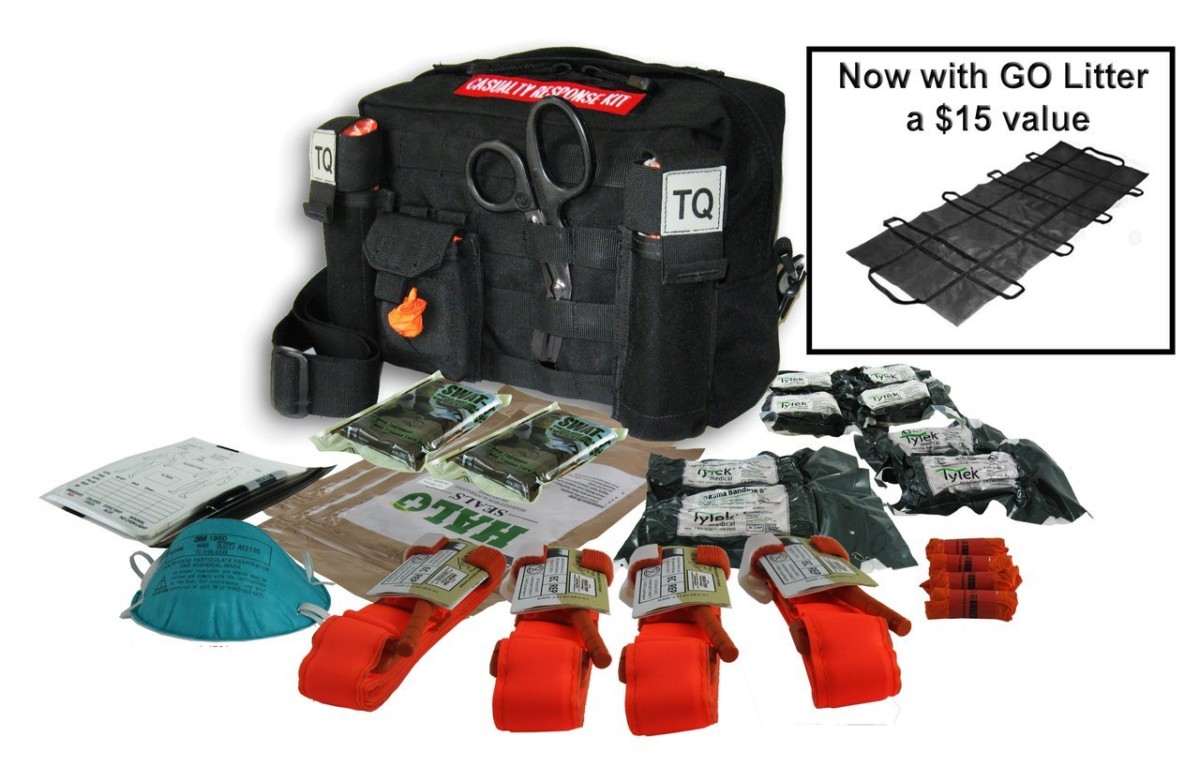 Active Shooter Event Casualty Response Kit – EMT Training Station